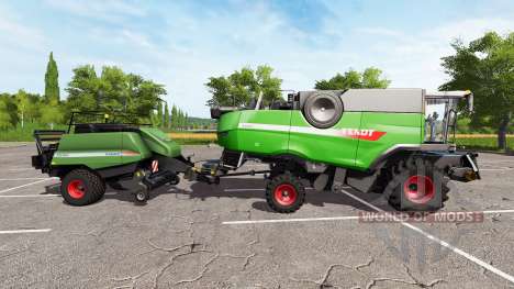 Fendt 9490X baler para Farming Simulator 2017