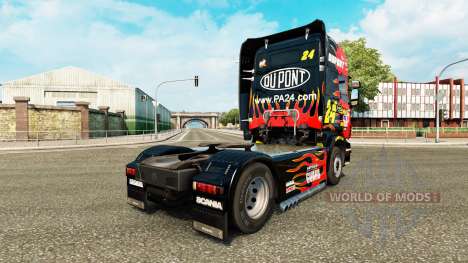 NASCAR pele para o Scania truck para Euro Truck Simulator 2