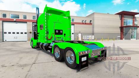 Pele Verde de Inveja Express para o caminhão Pet para American Truck Simulator