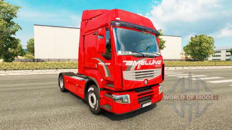 Amelung pele para a Renault Premium caminhão para Euro Truck Simulator 2