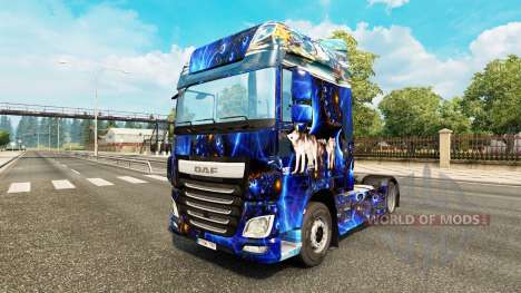 Fantasia de pele para caminhões DAF para Euro Truck Simulator 2