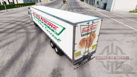 Pele a "Krispy Kreme" no trailer para American Truck Simulator