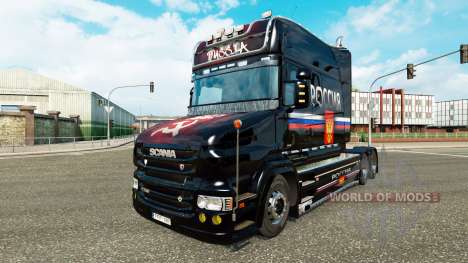 A rússia pele para a Scania T caminhão para Euro Truck Simulator 2