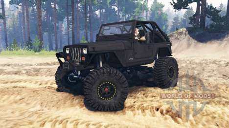 Jeep Wrangler (YJ) para Spin Tires