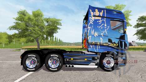 Scania R700 Evo gold para Farming Simulator 2017
