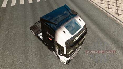 O Preto-e-Branco de pele para a Volvo caminhões para Euro Truck Simulator 2