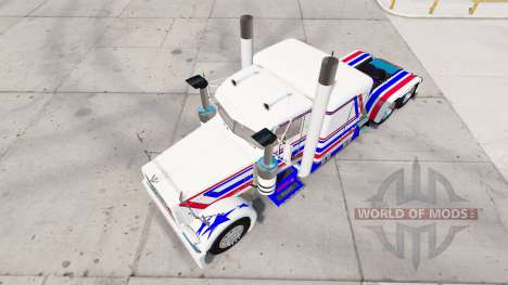 América pele para o caminhão Peterbilt 389 para American Truck Simulator