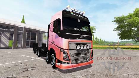 Volvo FH 750 tow truck para Farming Simulator 2017