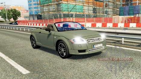 Audi TT Roadster (8N) para o tráfego para Euro Truck Simulator 2