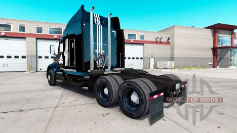 Adidas pele para o caminhão Peterbilt 579 para American Truck Simulator