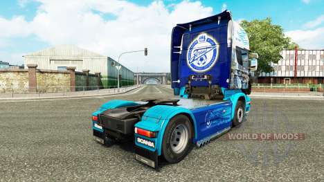 A pele do trator Scania para Euro Truck Simulator 2