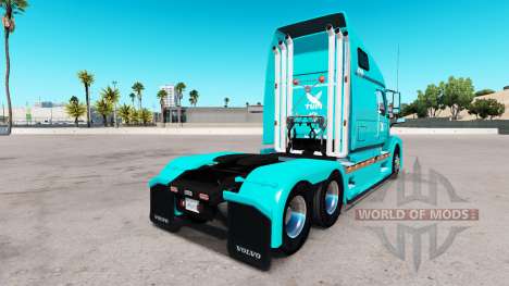 Pele TUM na Volvo trucks VNL 670 para American Truck Simulator