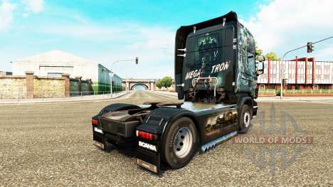 Megatron pele para o Scania truck para Euro Truck Simulator 2