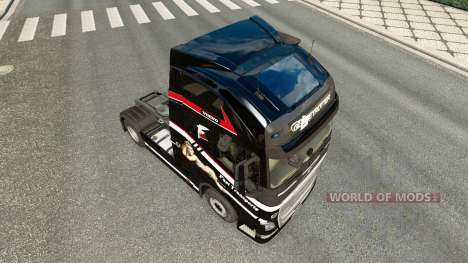 Rápido Transporte de pele para a Volvo caminhões para Euro Truck Simulator 2