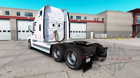 Pele Estafeta para o trator Freightliner Cascadi para American Truck Simulator