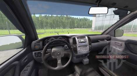 Toyota Land Cruiser 100 v0.5.3 para BeamNG Drive