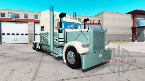 Pele Dreamscape para o caminhão Peterbilt 389 para American Truck Simulator