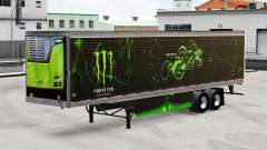 Pele Monster Energy para semi para American Truck Simulator