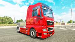 Pele V8 caminhão HOMEM para Euro Truck Simulator 2