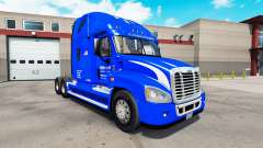 Pele Walmart no trator Freightliner Cascadia para American Truck Simulator