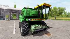 Rostselmash não-1500B para Farming Simulator 2017