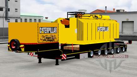 Baixa varrer com transformador Caterpillar para American Truck Simulator