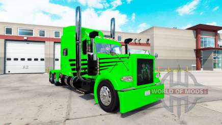 Pele Verde de Inveja Express para o caminhão Peterbilt 389 para American Truck Simulator