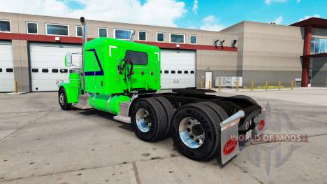 Sonho esmeralda de pele para o caminhão Peterbil para American Truck Simulator
