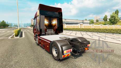 A pele do Homem de Ferro no trator Iveco para Euro Truck Simulator 2
