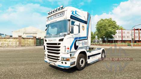 Hovotrans pele para o caminhão Scania para Euro Truck Simulator 2