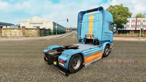 Pele DS3 no tractor Scania para Euro Truck Simulator 2