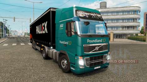 Skins para tráfego de caminhões v2.0 para Euro Truck Simulator 2
