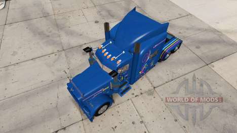 Pele Excelência para o caminhão Peterbilt 389 para American Truck Simulator