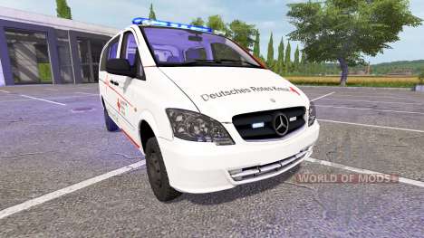 Mercedes-Benz Viano First Responder para Farming Simulator 2017