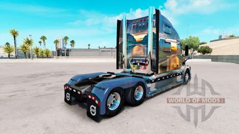 Natureza pele para a Volvo caminhões VNL 780 para American Truck Simulator
