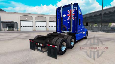 Pele Jnr-Snr Aussie no trator Kenworth T680 para American Truck Simulator