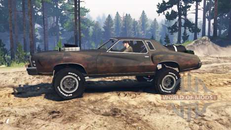 Chevrolet Monte Carlo 1973 Mad Max para Spin Tires