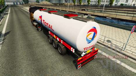 Peles sobre o combustível do semi-reboque para Euro Truck Simulator 2