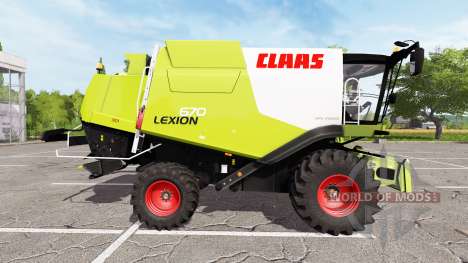 CLAAS Lexion 670 v0.9 para Farming Simulator 2017