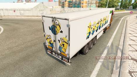 Pele Asseclas no trailer para Euro Truck Simulator 2