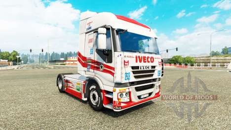 Pele Luis Lopez no caminhão Iveco para Euro Truck Simulator 2