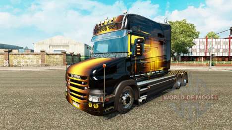 Golden pele para caminhão Scania T para Euro Truck Simulator 2