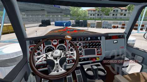 Kenworth W900B Long v1.5 para American Truck Simulator