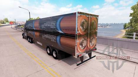 Uma coleção de 3D peles no trailer para American Truck Simulator
