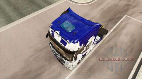 Pele Biomechaniks para trator Mercedes-Benz para Euro Truck Simulator 2