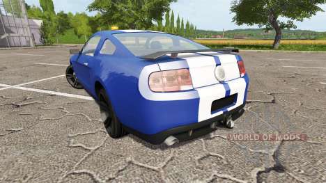 Ford Mustang GT road rage light addon para Farming Simulator 2017