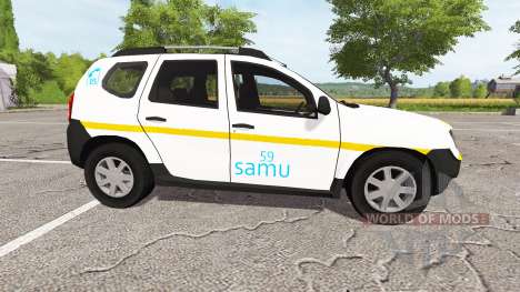 Dacia Duster SAMU para Farming Simulator 2017