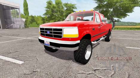 Ford F-350 1996 v2.0 para Farming Simulator 2017