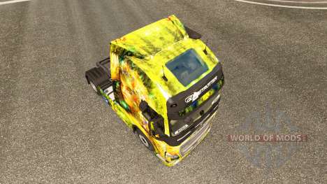 Menina flor da pele para a Volvo caminhões para Euro Truck Simulator 2