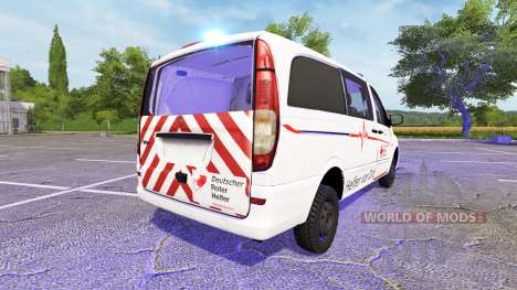 Mercedes-Benz Viano First Responder para Farming Simulator 2017